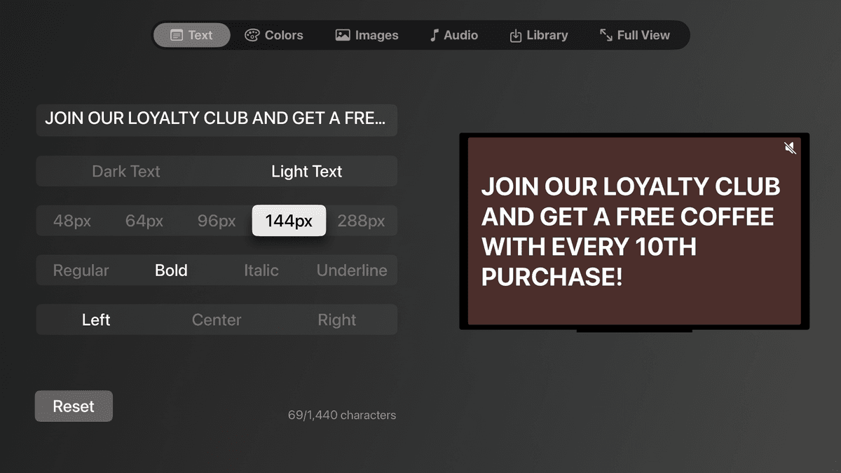 Encourage Loyalty Sign-Ups