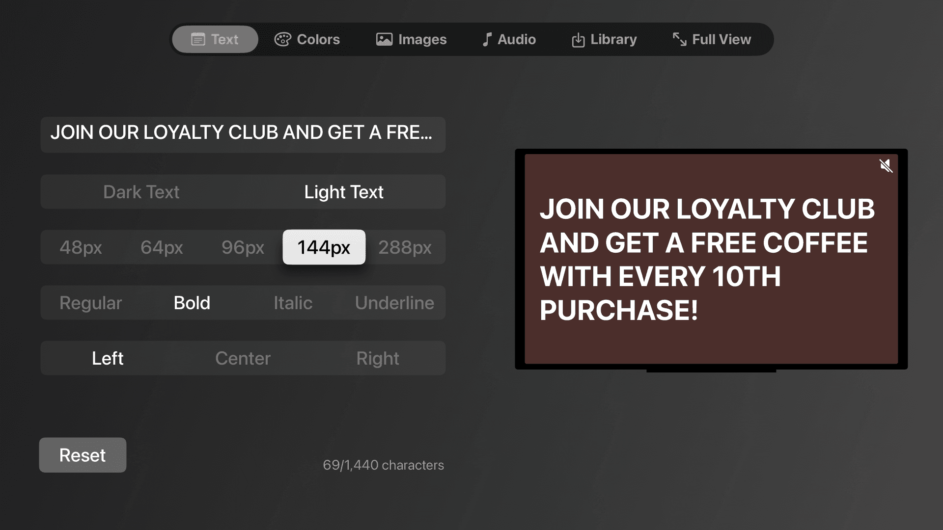 Encourage Loyalty Sign-Ups